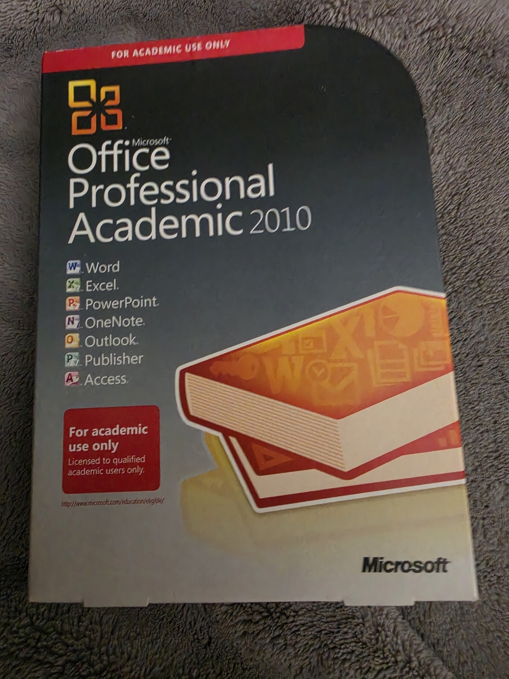 Microsoft Office Professional Academic 2010